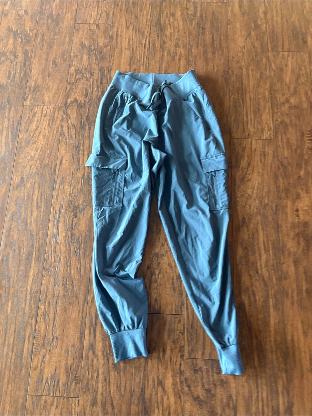 all in motion blue workout leggings